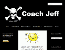 Tablet Screenshot of coachjeff.com.au